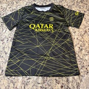 Mbappé Paris Saint-Germain 23/24 Qatar Airways Soccer Third Jersey Youth Size 26